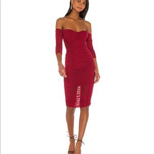 Majorelle red dress XS